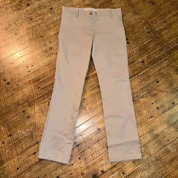 Betabrand tanstretchy M business casual minimalist knit pants - Picture 2 of 4